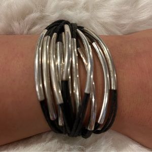 Black/Silver color bracelet purchased in Greece
